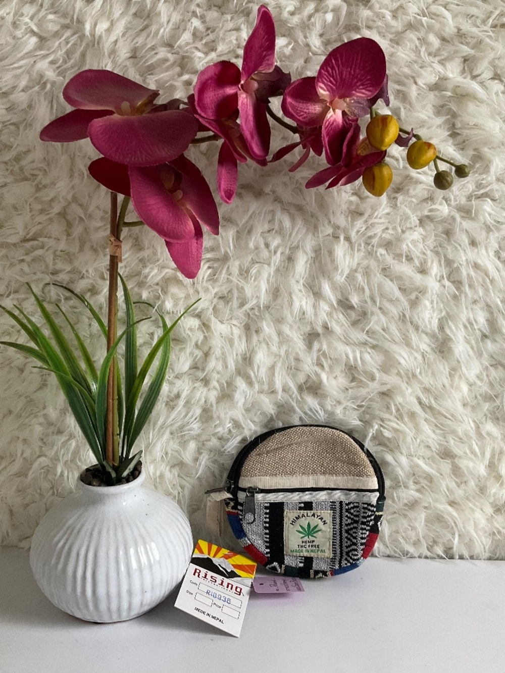 HIMALAYAN HEMP COIN PURSE~NEW!